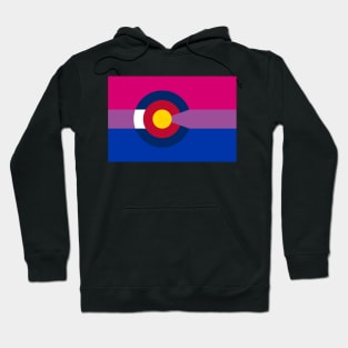 Colorado LGBTQIA2+ Bi Flag Hoodie